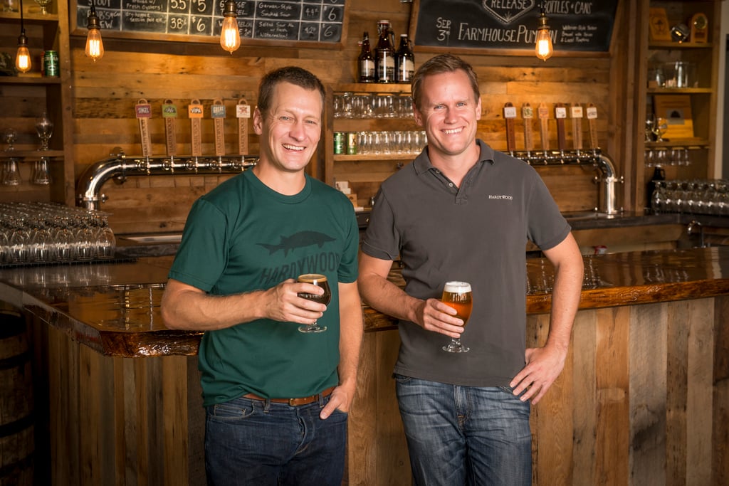 Co-Founders Eric McKay and Patrick Murtaugh of Hardywood Park Craft Brewery