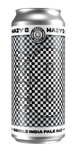 Hazy 8 Double IPA Gnarly Barley Brewing Co.