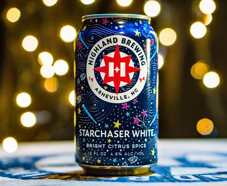 Highland Brewing Co. Adds Starchaser White to Year-Round Portfolio
