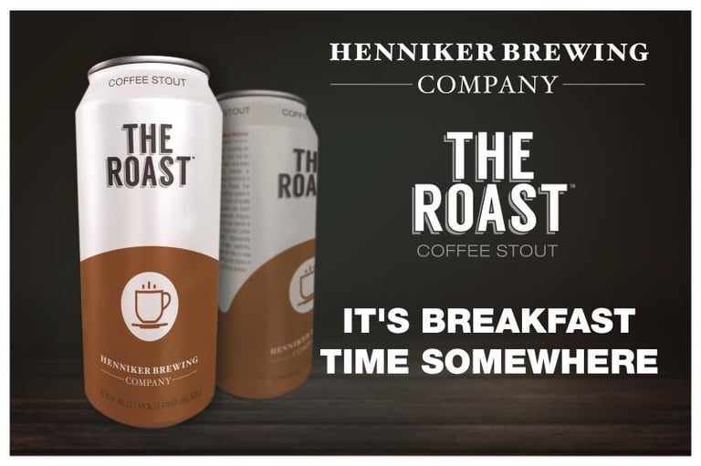 Henniker Brewing Announces Release of Its Coffee Stout, The Roast