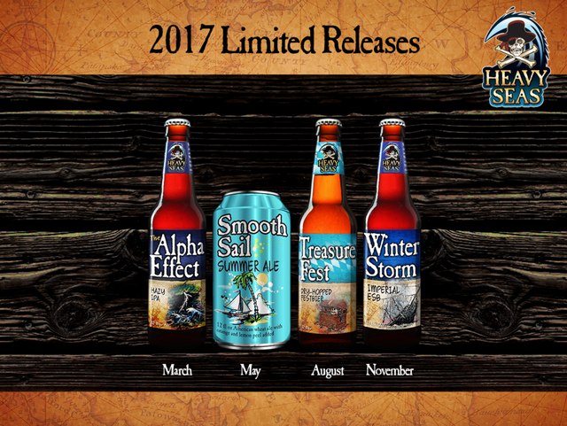 Heavy Seas Announces Treasurefest Lager