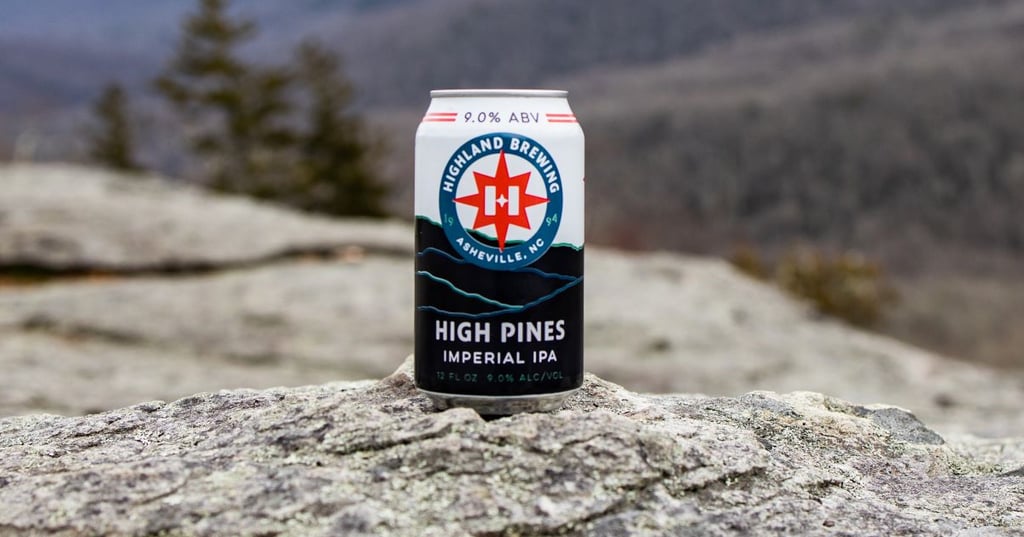 Highland Brewing Co. Adds High Pines Imperial IPA to Year-Round Lineup
