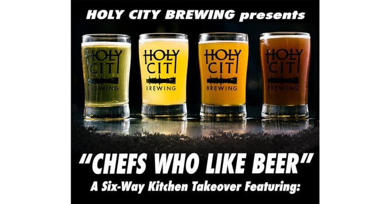 Holy City Brewing Announces 'Chefs Who Like Beer' Kitchen Takeover