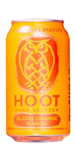 Hoot Hard Seltzer - Blood Orange Mango Night Shift Brewing