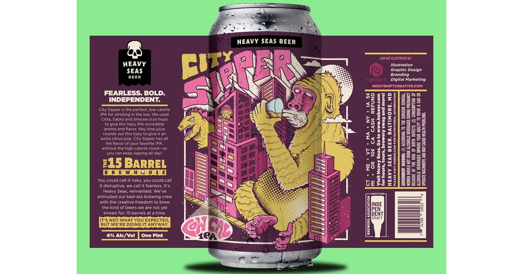 Heavy Seas Beer to Release City Sipper Low Cal IPA