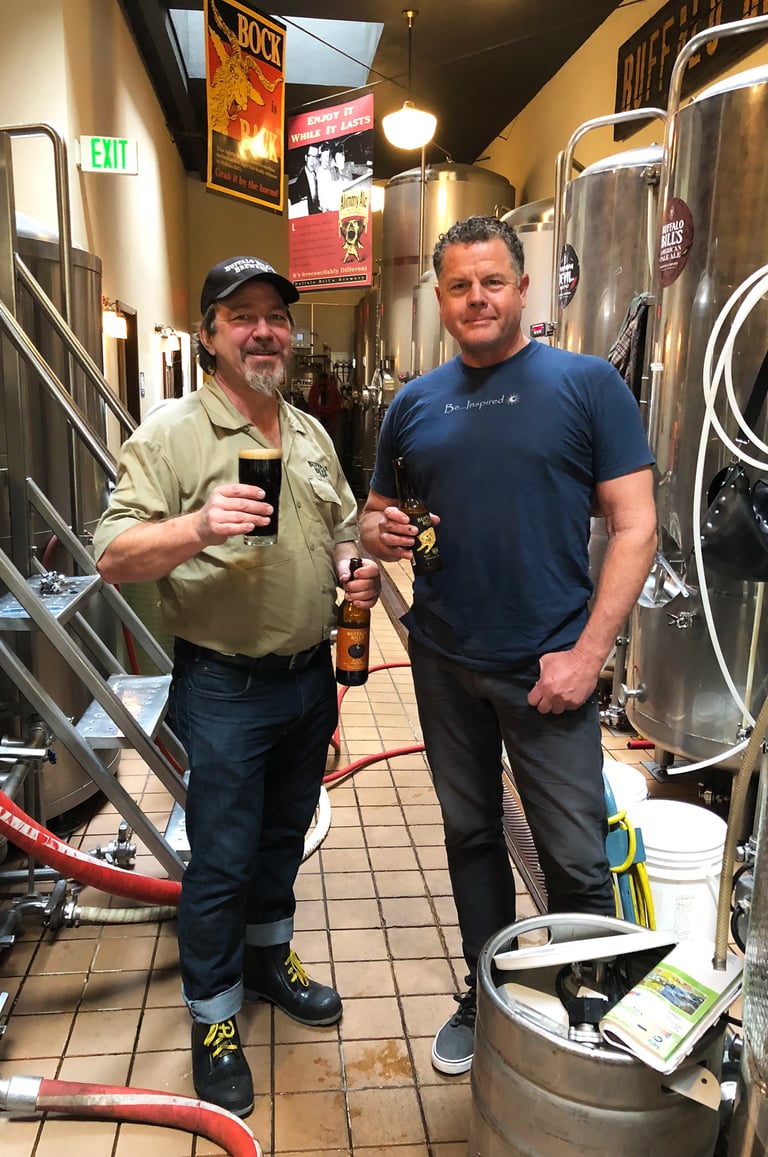 Buffalo Bill’s Brewery CEO Geoff Harries and Head Brewer Mike Manty Talk Black Pumpkin Oatmeal Stout