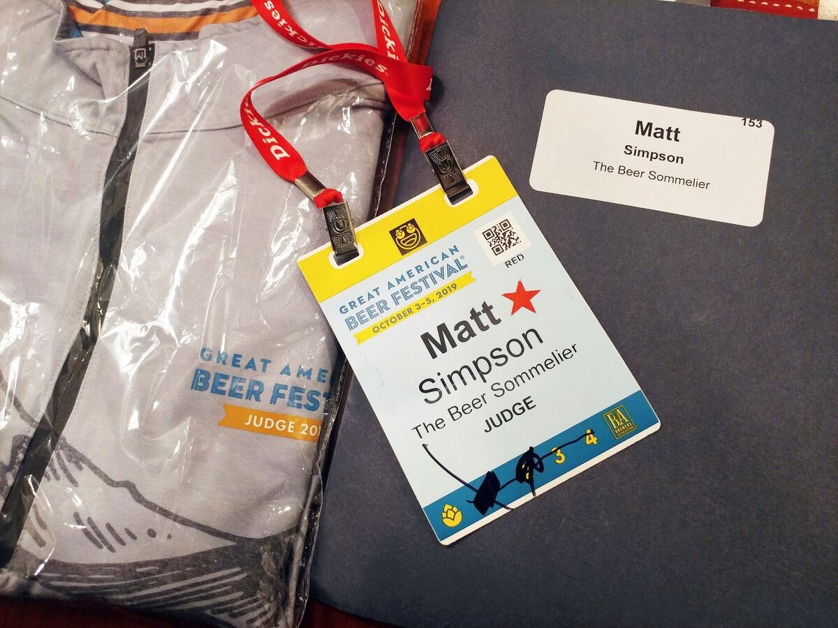 beer judging paraphernalia