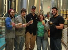 Church Street Brewing Team (Thomas Bachorz second from left) Church Street Brewing Co. Head of Brewery Operations Thomas Bachorz Talks Devil's Advocate