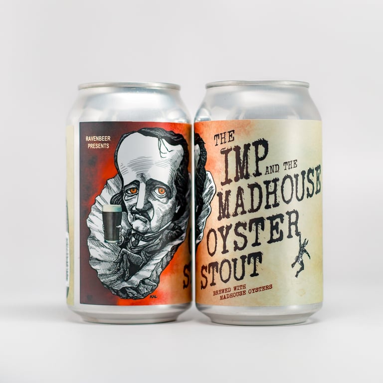RavenBeer Unveils The Imp and The Madhouse Oyster Stout