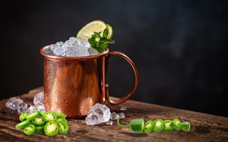 Jalapeno Moscow Mule