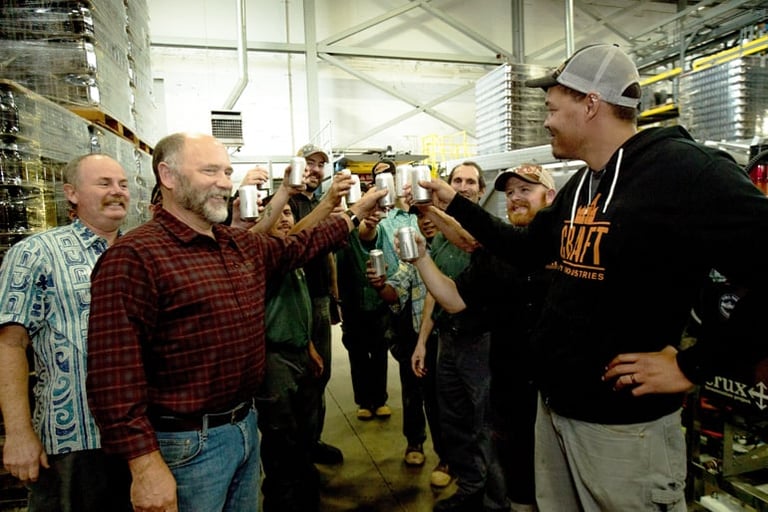 Jim Kelter (front left)