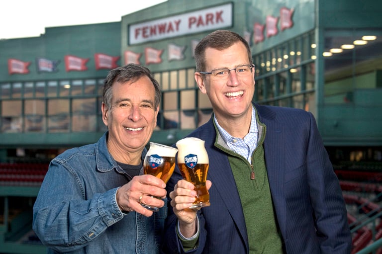 Jim Koch with Sam Kennedy