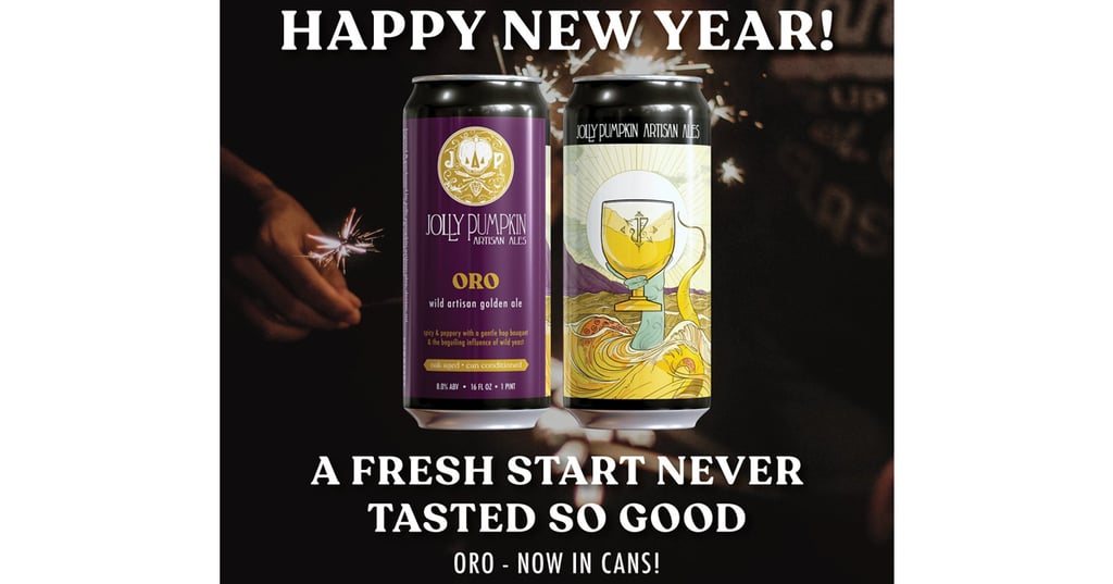 Jolly Pumpkin Artisan Ales Releases Oro de Calabaza in Cans for First Time