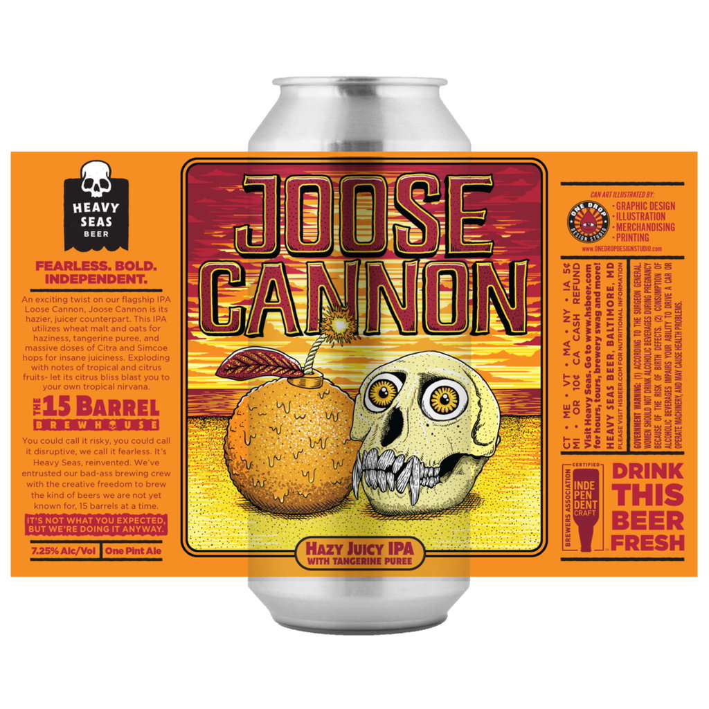 Heavy Seas Beer Announces Joose Cannon Hazy Juicy IPA from Taproom