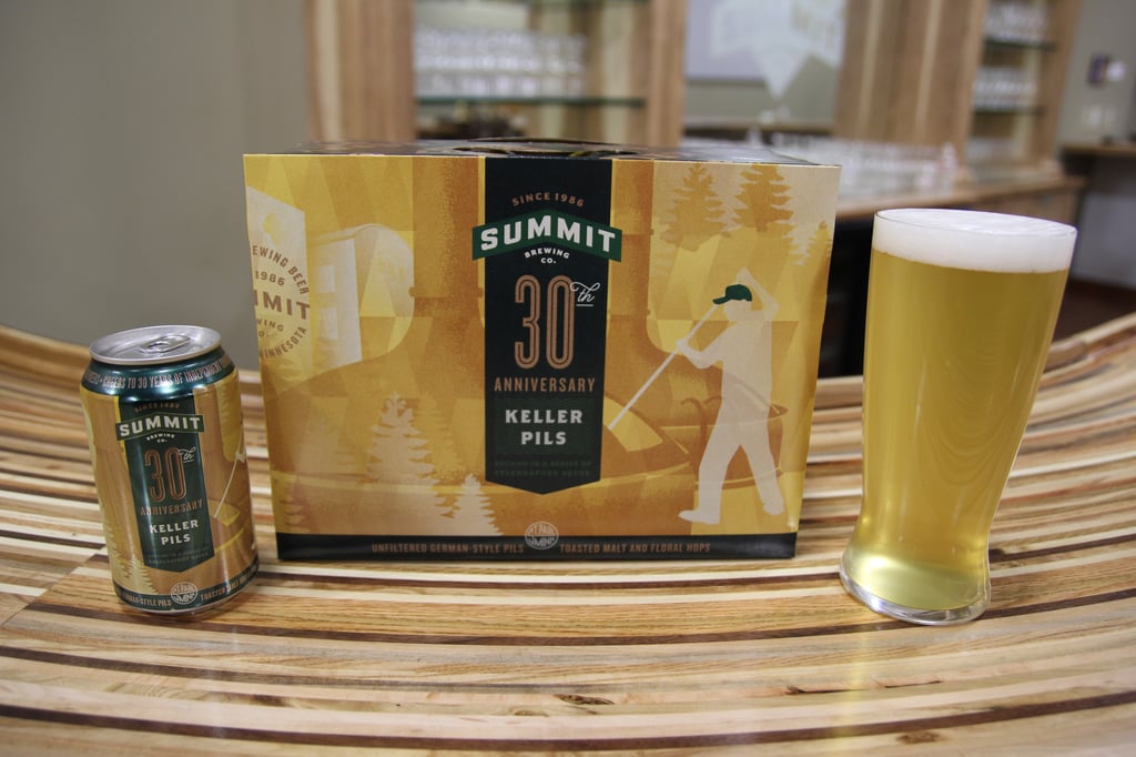 Summit Brewing 30th Anniverary Keller Pils