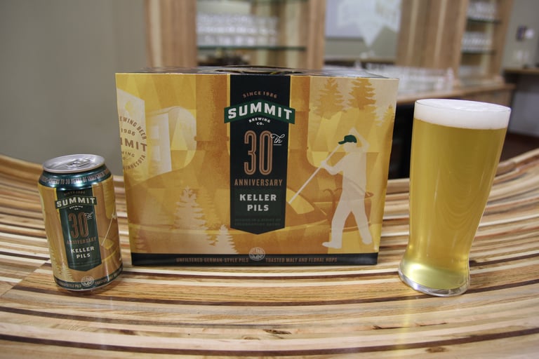 Summit Launches 30th Anniversary Keller Pils
