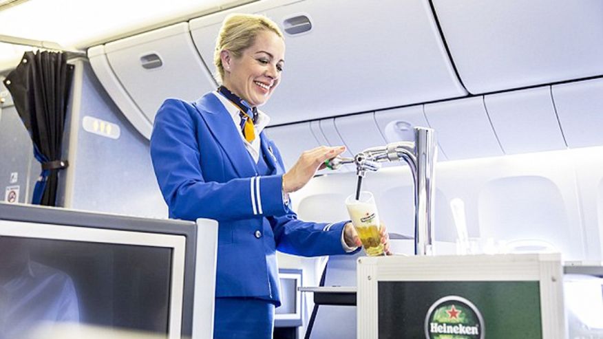 KLM Airlines Draughts