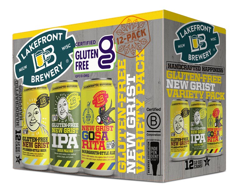 Lakefront Brewery Launches Exciting Gluten-Free Variety Pack