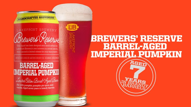 Lakefront Brewery Releases Latest Brewers' Reserve: Imperial Pumpkin Ale