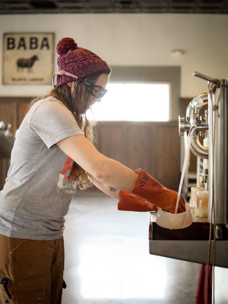 uinta brewer testing wort samples