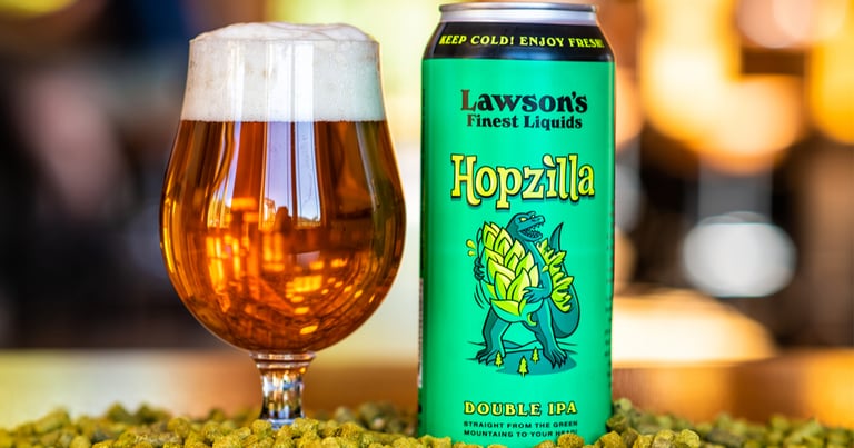 Lawson’s Finest Liquids Hopzilla Double IPA Debuts Outside Vermont