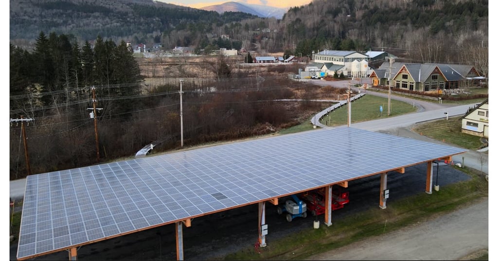 Lawson’s Finest Liquids Activates 495-Module Solar Canopy at Brewery & Taproom
