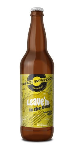 Leave'M In The Dust Double (Unfiltered) IPA Garage Brewing Co.