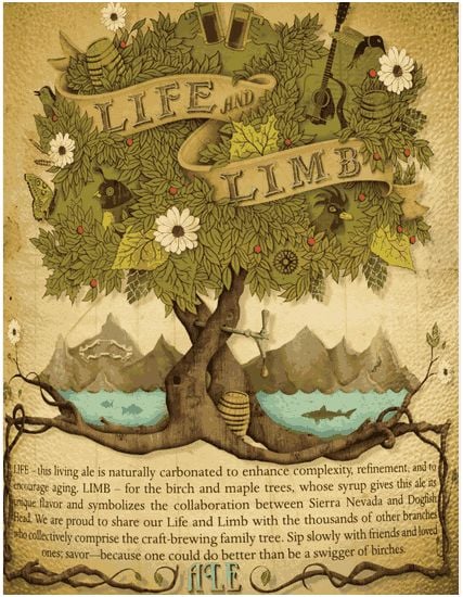 Life and Limb Label