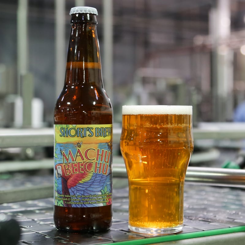 Machu Beechu Double IPA by Short's Brewing Co.