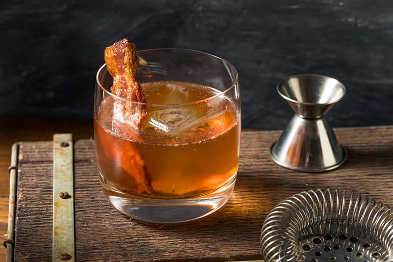 Maple Bacon Bourbon Old Fashioned