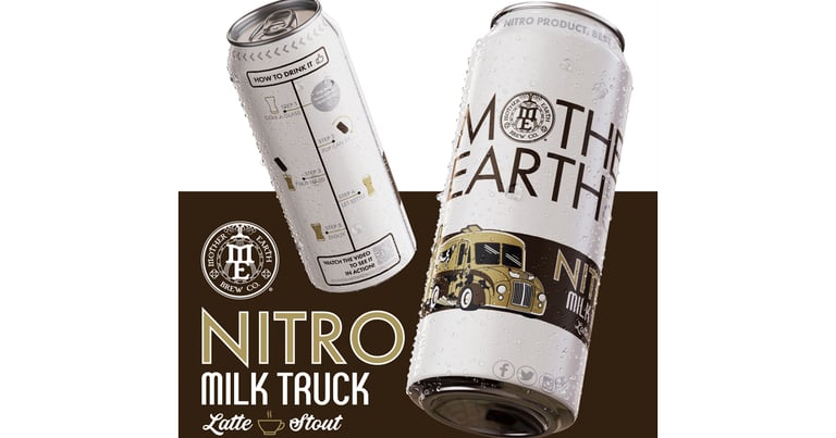 Mother Earth Brew Co. Debuts NITRO Milk Truck Latte Stout