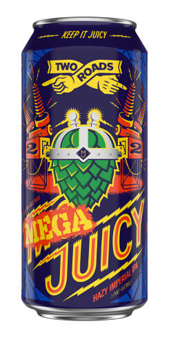 Mega Juicy Two Roads Brewing Co.