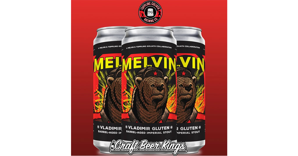 Melvin Brewing and Toppling Goliath Collaborate on Vladimir Gluten Barrel-Aged Imperial Stout
