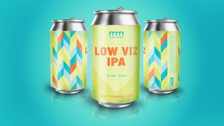 Arches Brewing Unveils Low Viz IPA
