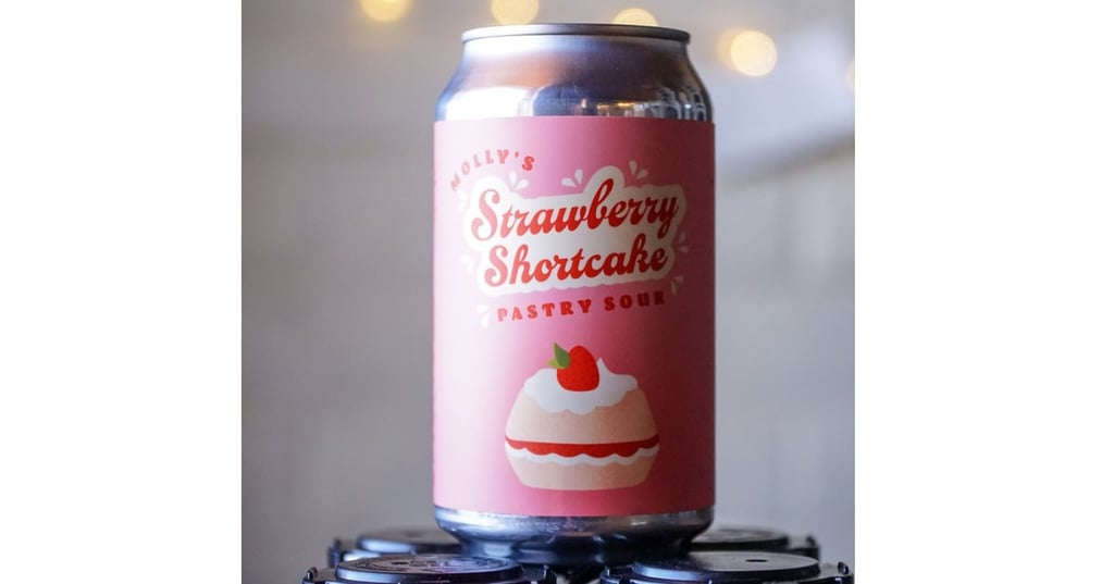 Molly's Spirits and Crooked Stave Collaborate on Strawberry Shortcake Pastry Sour