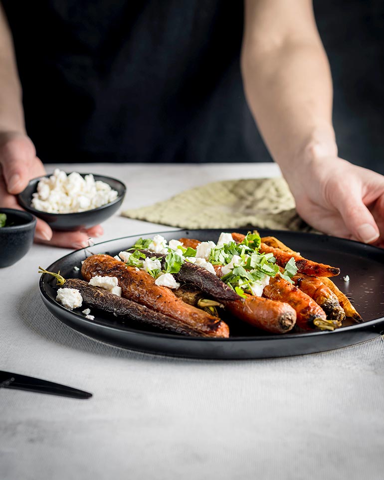 Moroccan-Inspired Roasted Carrots