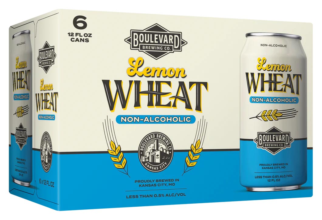 boulevard brewing lemon wheat non-alcoholic beer