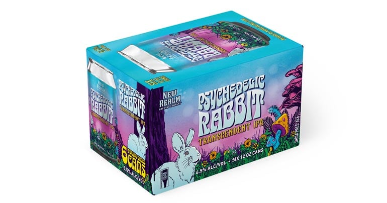 New Realm Brewing Launches Psychedelic Rabbit