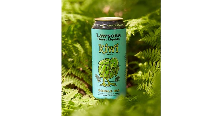 New Zealand-Inspired Kiwi Double IPA from Lawson's Finest Liquids Takes Flight Across Nine States