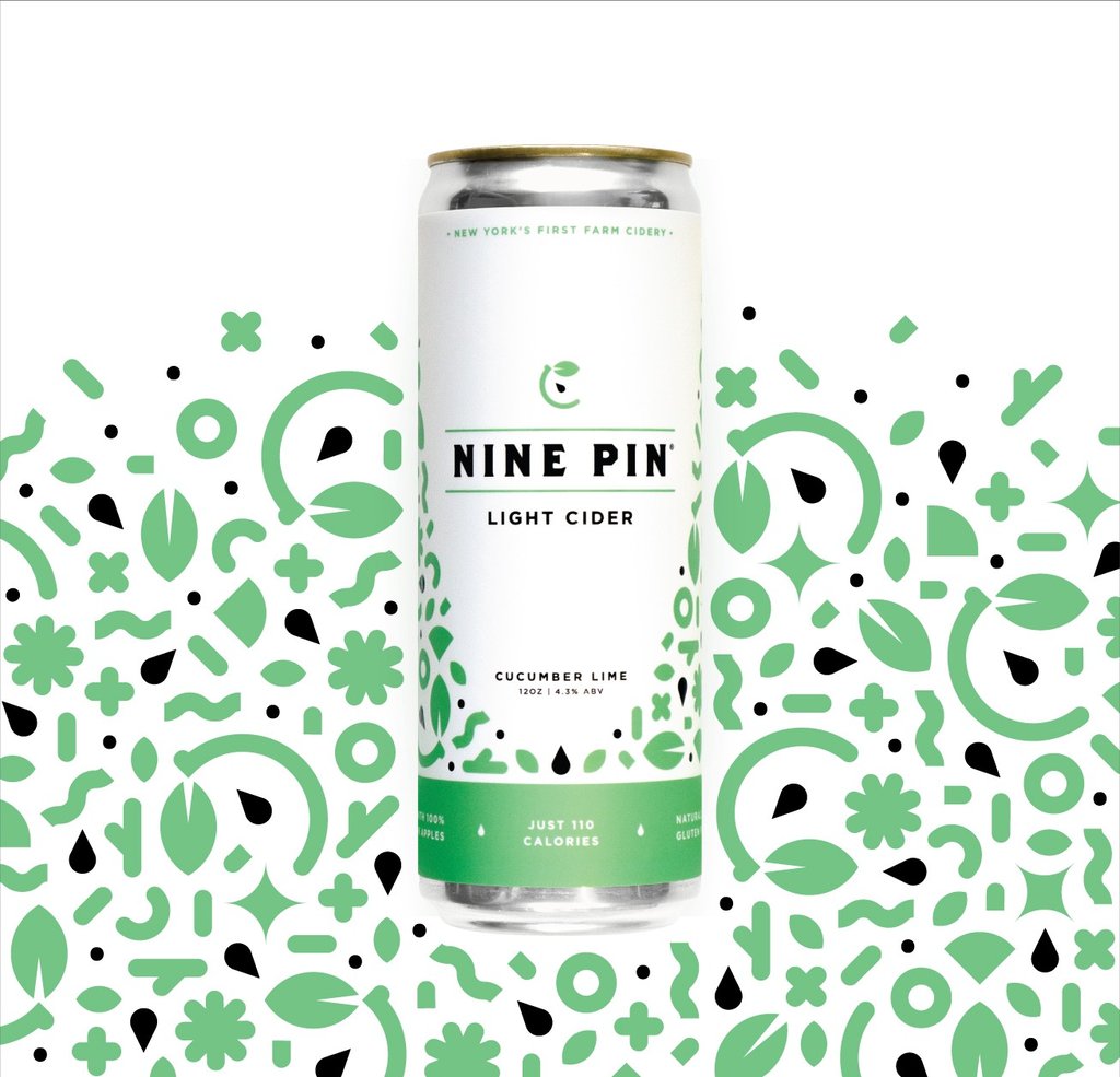 Nine Pin Ciderworks Debuts Cucumber Lime Cider