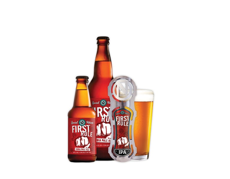 Ninkasi Bottles First Rule IPA