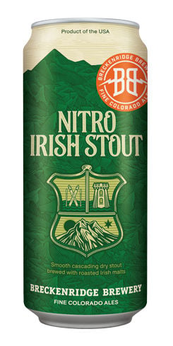 Nitro Irish Stout Breckenridge Brewery