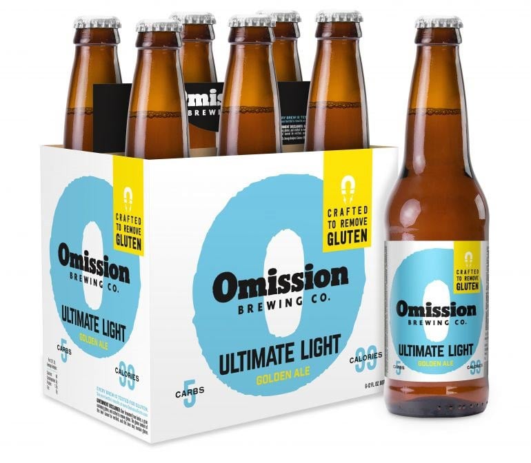 Ultimate Light Golden Ale Omission Brewing Co.