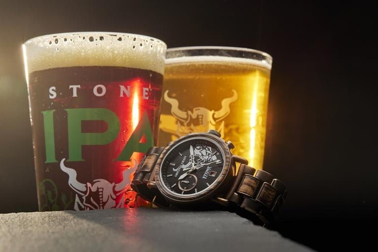 Original Grain and Stone Brewing Unveil Unique Craft Beer-Inspired Watch Collection