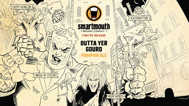 Smartmouth Releases Outta Yer Gourd Pumpkin Ale