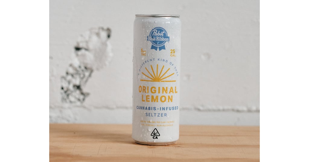 Pabst Blue Ribbon Cannabis-Infused Seltzer Debuts In California