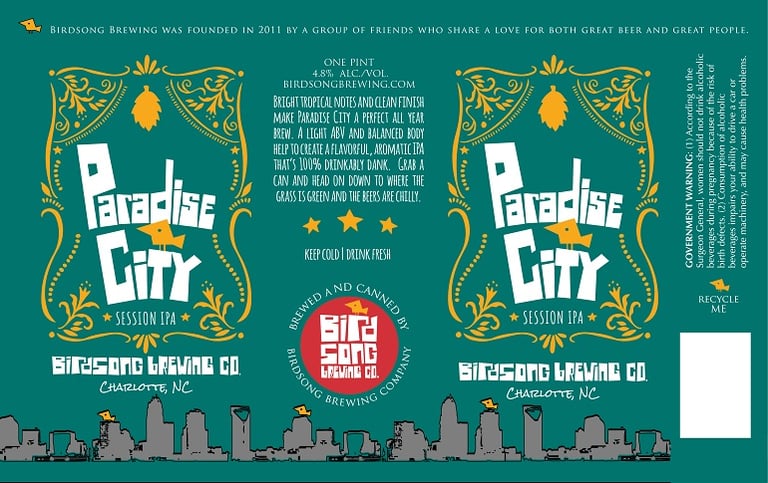 Birdsong Brewing Announces Paradise City Session IPA