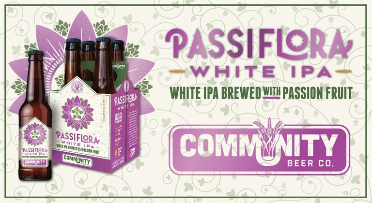 Community Beer Co. Announces Release of Passiflora IPA