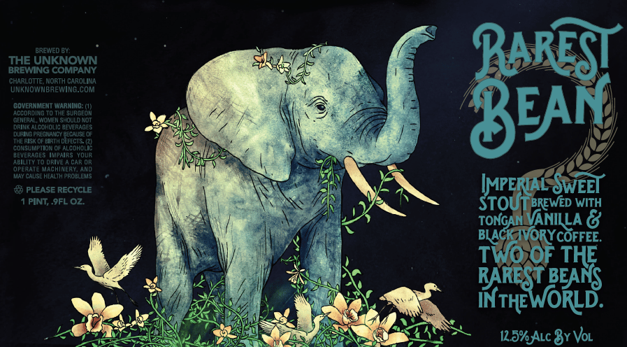 Unknown Brewing Rarest Bean Elephant Poop Beer