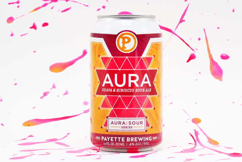 Payette Brewing Aura Guava and Hibiscus Sour Ale Year-Round